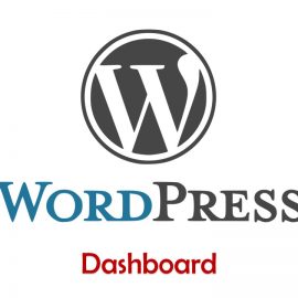 Navigating your WordPress Dashboard