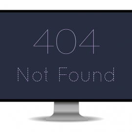 404 Not Found = Losing customers